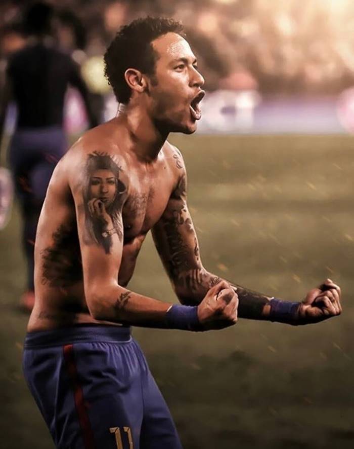 Neymar pelado